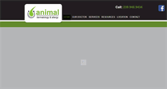 Desktop Screenshot of animalderm.net